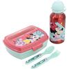 Stor SET URBAN BACK TO SCHOOL CON BOTTIGLIA IN ALLUMINIO DA 400 ML E CESTINO PER IL PRANZO CON POSATE | MINNIE MOUSE BEING MORE MINNIE MOUSE