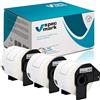 specmark 3 rotoli di etichette singole compatibili con Brother DK-11202 62 mm x 100 mm 300 etichette per tutte le stampanti di etichette QL QL-570 QL-700 QL-800