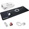 Earthing.es Tappetino Earthing Grounding 68 x 25 Kit con tester presa di terra | Tappetino da 68 x 25 cm con tester di messa a terra. Cavo e adattatore EU inclusi. Kit per dormire.