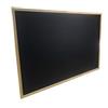vetrine inrete Vetrineinrete® Lavagna con cornice in legno scrivibile con gesso gessetti gioco per bambini da scuola ufficio 50x70 cm 66986