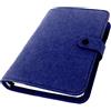 Zelten a 6 a 5 6 fori copertina rotonda ad anello per raccoglitore raccoglitore fogli ricarica fai da te scrapbooking raccoglitore copertina protector blu navy 24 a 5 combinato…