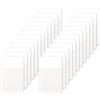 Tecreddy Etichette adesive per indice, segnalibro scrivibili per quaderni, raccoglitori, cartelle di file, libri, 4,1 x 2,5 cm, bianche (480 pezzi)