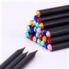Leilei 12PCS Black Rod HB Matita Con Diamante Colorato Kawaii Scuola Pittura Disegno Scrittura Bambini Matita