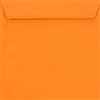 Netuno 25 buste da lettera colorate quadrate arancione 155x 155 mm 90g Burano Arancio Trop buste quadrate partecipazioni compleanno matrimonio battesimo buste lettera arancio buste belle