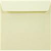 Netuno 25 buste lettere quadrate carta strutturata avorio 17 x 17 cm 120g Acquerello Avorio buste con texture carta marcata per partecipazioni matrimonio inviti battesimo compleanno Natale Pasqua
