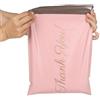 WEOKDFHA Sacchi Per Pacchi 50 pezzi PE Express Packaging busta for pacchi rosa borse for la spedizione for logistica impermeabile(40x55cm)
