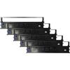 vhbw 5x nastro inchiostrato compatibile con OKI Microline ML-1190 eco stampante ad aghi - nero