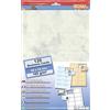 Decadry Microline Business Cards 165 GSM Marble Grey ref SCB7656 [120 Cards]