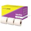 Printing Saver 3 Rotoli 100mm x 50mm Etichette termica diretta compatibili per Zebra GK420d GK420t GC420d GX420d GX420t GC420t GX430t GT800 LP2844 TLP 2844 CL-S521 CL-S621 CL-S631 (1000 Etichette per Rotolo)