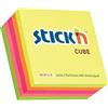 Stick'n Payless-Stick N 76 x 76 mm, Neon Cube Sticky Note, colori assortiti