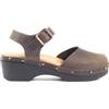 BioNatura sandalo chiuso da donna 77C2071 Crazy Horse Marrone (Marrone, Sistema Taglie Calzature EU, Adulto, Numero, Media, 37)
