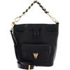 Coccinelle Pelle borsa a tracolla Beat Generatio Bucket Bag Noir nero