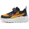 PUMA Sneakers x Hot Wheels™ Trinity Lite per Bimbi ai Primi Passi 23, Black Maple Syrup Red Fire Orange