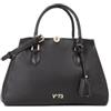V73 Borsa a Mano Keira, Nero, 100% Poliuretano, 34 x 20 x 15 cm, Chiusura Magnetica, Tracolla Amovibile, Tasche Interne