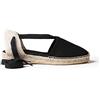 Toni Pons Espadrillas vegane da Donna in Tessuto - Grecia Nero, 37 EU