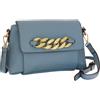 Camomilla Milano Borsa a Tracolla Donna, Similpelle, Collezione Pinky, Colore Azzurro