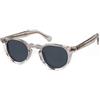 X-LAB XLAB SANBLAS Occhiali da sole, 47mm, Grigio trasparente/Fumo, Unisex