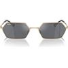 Ray-Ban Occhiali da sole unisex Óculos de Sol Yevi 0RB3728 004/84 Tam 58, piombo