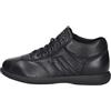 Frau 27N4 Nero Scarpe Uomo pedula Comfort Pelle Lacci 43