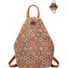 Generic Zaino da donna in sughero, stile bohémien, vintage, borsa a tracolla, borsa hobo, borsa da viaggio, D-2