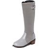 Smilice Stivali Piatti Moda Stivali Lunghi, grigio chiaro, 36 EU