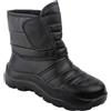 CHILLIFE Stivaletti Invernali da Uomo - Stivaletti in EVA Impermeabili con Fodera Calda, Ultraleggeri, Termici, Realizzati in Portogallo, Nero , 41 EU