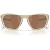 Oakley Occhiali da sole Uomo Oo9431 Lateralis, Sabbia opaca/tungsteno polarizzato, 60 mm