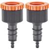 Claber 7806050 Accessori Rainjet Goccia Raccordo per Tubo 1/2 (Confezione da 2)
