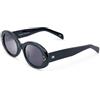 CLANDESTINE Velvet Occhiali, Nero Lucido-Nero, Taglia unica Unisex Adulto