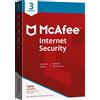 McAfee Internet Security, 3-Geräte, 1-Jahr, Windows/Mac/Android/iOS (Code in a Box)