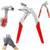 FlyShangUgo Car Clip Pliers & Trim Removal Tool - Auto Fastener Clip Removal Pliers for Interior & Exterior Trim, Plastic Rivet Disassembly Tool for Auto Repair, Damage-Free Use (1Pcs)