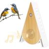 VEGOATY Birdsong Box: rilevatore di movimento per canti di uccelli con apertura a gancio posteriore e sensore di movimento, scatola di suoni naturali per canti di uccelli con timer per bagno, spa e re