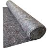 eacommerce Feltro Protettivo Assorbente Antiscivolo Multiuso per Pavimento 210 gr/mq per pittura (1x3 metri)