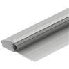 Gedotec Soglia a pavimento | Guarnizione a pavimento per porte in alluminio | 1 pezzo | Profilo di transizione CCE con arresto Lunghezza: 840 mm | Alluminio anodizzato argento