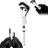 Generic Micro chiave per morsa per tubi, micro chiave regolabile, micro chiave regolabile portatile, multifunzione, durevole in aree chiuse per la manutenzione di casa e auto