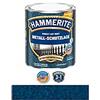 Hammerite 250 ML Hammerite direttamente sulla ruggine del metallo Vernice Protettiva Blu Scuro, Martello stile