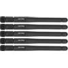 Telituny Antenna Pieghevole 433MHz Maschio SMA 6DBI, Antenne Avverteri Ad Alto Guadagno 5pc per Droni, Lettura del Contatore Wireless, Casa Intelligente, Allarme di Sicurezza, Frequenza