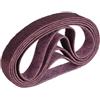 INDIAN STORE 24 Levigatrice a nastro per tubi a nastro abrasivo a nastro abrasivo realizzato con 13mm x 457mm, SC-BS Grade: Medium, Color: red)