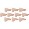 Gedotec Console da parete in pino | 1 pezzo staffa per mensola in legno massello naturale | 215 x 120 mm | MEX | Carico per coppia fino a 60 kg | Supporto per mensole adatto per scaffali da libro