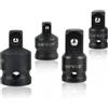 BATINO 4Pz Adattatore Bussola, 3/8 a 1/4, 1/4 a 3/8, 1/2 a 3//8, 3//8 a 1/2, Set di Adattatori Chiave Cricchetto per Chiavi a Cricchetto o Dinamometrica