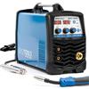 IPOTOOLS MIG-185R Saldatrice MIG MAG - Saldatrice MIG con IGBT 185A 230V, Saldatrice a elettrodo MMA Flux 3 in 1, Saldatrice portatile, 7 anni di garanzia