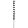 Bosch 1 punta per trapano a percussione Pro SDS max-4 per cemento armato, blocco di cemento, Ø 38,00 mm, accessorio professionale, Ø 38 mm, Lunghezza 520 mm