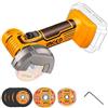 Ingco Cagli76011 Mini Smerigliatrice a Batteria 20 V Utensile da Taglio Strumento di Taglio Solo Corpo