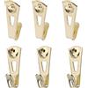 MroMax - Appendiabiti per foto, lunghezza 40 mm, 5 pezzi, MRO191028H-0305, Numero 30 in ottone, 30pcs