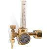 FLEXMAN Regolatore Flussometro Argon, Flussometro per Gas Saldatura Argon CO2 M12x1, 4000Psi/2800Kpa Riduttore Pressione Tutto con Colonna d'Aria Misuratore Gas Due Bilance per Operazioni Saldatu