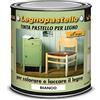 Veleca LEGNOPASTELLO Bianco - ml. 250 TINTA PASTELLO PER LEGNO INODORO ALL'ACQUA