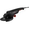 Dnipro-M Smerigliatrice Angolare GL-280 2600W 230mm - Flessibile da Taglio 6500 giri/min con Avvio Graduale, Attacco M14 - Moletta Elettrica per Metallo, Cemento, Pietra e Muratura di Dnipro-M