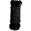 Tecplast Corda elastica Nera 15 m - Qualità PRO TECPLAST 9SW - Cavo per teloni con diametro 9 mm