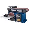 Scheppach Levigatrice a nastro e disco Scheppach BTS800 | Potenza 370 W | Lunghezza nastro 715 mm - larghezza 100 mm | Disco abrasivo Ø 150 mm | Tavolo di appoggio regolabile 90°-45°