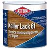 ATTIVA VERNICE l 1,00 INCOLORE LUCIDA KELLER LACK ATTIVA